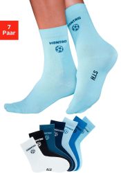 H.I.S Socken, (7 Paar), für Kinder mit Fussballmotiv