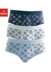 Clipper Slip Packung, 3 Stk. schöne Feinripp-Qualität aus reiner Baumwolle