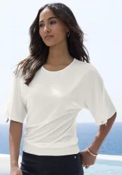 LASCANA Rundhalsshirt 