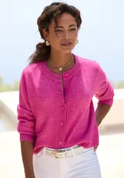 LASCANA Strickjacke aus kuschelweichem Strick