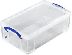 undefined, REALLY USEFUL STAPELBOX mit Deckel Inhalt 12 l, LxBxH 465 x 270 x 150 mm, VE 3 Stk