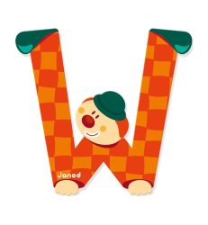 Clown Buchstabe W