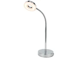 Bürolampe LED ROUND 28cm 4W silberfarben