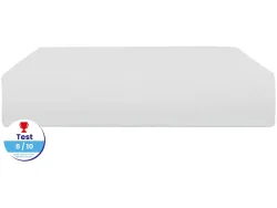Fixleintuch DH JERSEY PEIGNE 180x200cm weiss