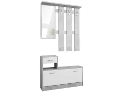 Garderobe LUMI 100x25x180cm beton