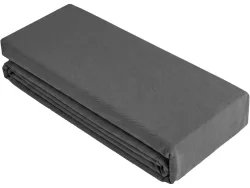 Fixleintuch DH BOXSPRING 180x200cm grau