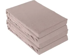Fixleintuch DH DUOPACK 2*160x200cm taupe