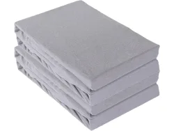 Fixleintuch DH DUOPACK 2*160x200cm grau