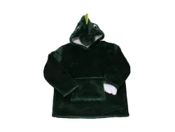 Sweatshirt mit Kapuze BAMBINI grün