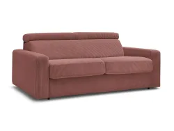 Bettsofa BOBOCHIC MONACO Cord-Stoff rosa