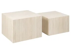 mutoni - Couchtisch-Set Roupy 58, One Size, Beige