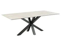 mutoni - Esstisch Triple-X Keramik hellgrau 200, One Size