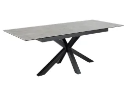 Tisch ausziehbar HEAVEN 168-210x90x76cm grau