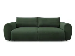 3er Sofa BOBOCHIC LUCIEN Stoff grün