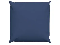 Lotus Bettwaren - Lotus Bettwäsche Satin uni, Satin Uni Bettwäsche, 65 x 65 cm, Nachtblau