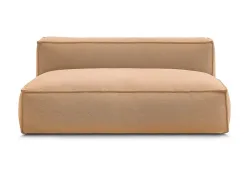 2er Gartensofa BOBOCHIC BIARRITZ Stoff chiniert orange