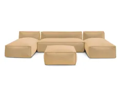 BOBOCHIC Garten-Set BIARRITZ Stoff chiniert orange