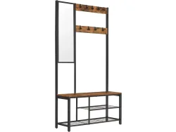 Garderobe SONGMICS HOLD 98x36x185cm braun