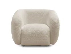 Sessel BOBOCHIC CELINE Boucle-Stoff beige