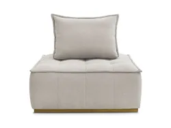 Modulare Sessel für Sofa BOBOCHIC ELISA Stoff mit Textur beige
