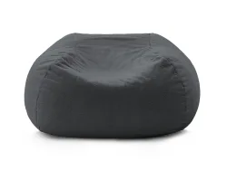 Hocker BOBOCHIC MERIBEL 70x120x60cm samt dunkelgrau