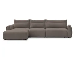 Ecksofa BOBOCHIC ADEN Stoff taupe