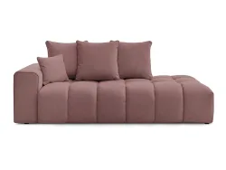 3er Sofa BOBOCHIC MONT-BLANC Stoff chiniert rosa
