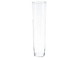 Vase SID 18x18x70.2cm durchsichtig
