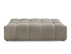 Hocker BOBOCHIC EVEREST 100x166x40cm stoff chiniert taupe