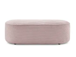 Hocker BOBOCHIC ROUSSEAU 70x140x45cm cord-stoff violett