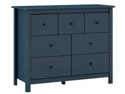 Kommode MARCKERIC MISTI 7 Schubladen 40x110x80cm dunkelblau matt