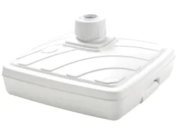 EDA Sonnenschirmfuß zu füllen BIG BASE Polyethylen mit hoher Dichte weiss 52kg