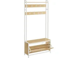 Garderobe SONGMICS HOLD 30x85x180cm eiche