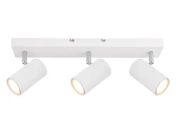 3 Spots ROBBY 41cm 35W weiss