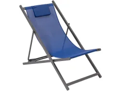Liegestuhl TAN 61x102x80.5cm blau