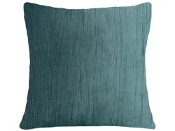 Kissen EDWINA 45x45cm ocean blue unifarben