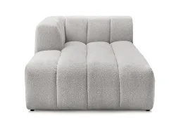 Récamière BOBOCHIC ANNECY Boucle-Stoff hellgrau