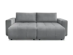 Sofa BOBOCHIC ARSENE Samt dunkelgrau
