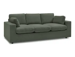 3er Sofa BOBOCHIC BELAIR Stoff grün