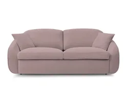 3er Sofa BOBOCHIC CEZANNE Stoff rosa