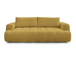 3er Sofa BOBOCHIC FUJI Stoff gelb