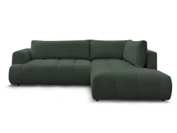 Ecksofa BOBOCHIC FUJI Stoff grün