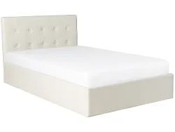 Kastenbett ALIX 120x200cm weiss