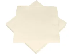 Set 20 Servietten SWAN Papier cremeweiss
