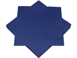Set 20 Servietten SWAN Papier dunkelblau