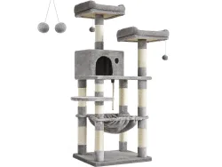 SONGMICS Katzenbaum grau