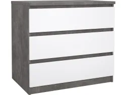Kommode NAIA 3 Schubladen 50x77x70.1cm beton