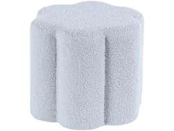 Hocker ASTER 40x40x34cm stoff blau