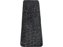 Badematte AMIR 45x120cm schwarz