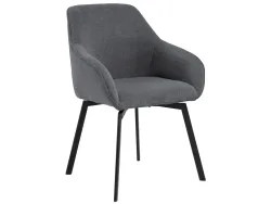 Stuhl CLARA Polyester anthrazit